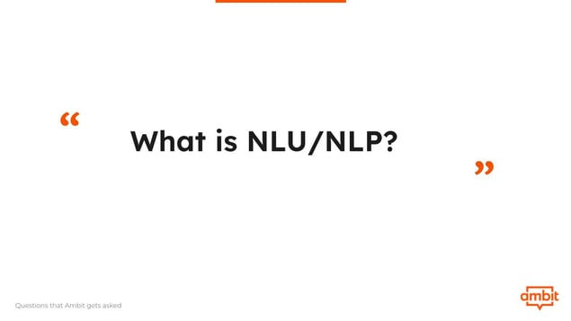 What is NLUNLP